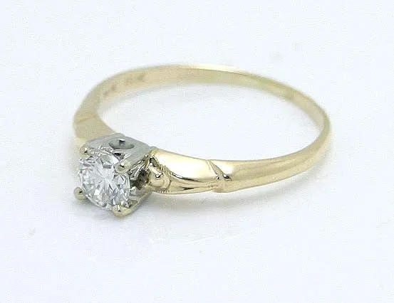 0.40ct Solitaire Diamond Engagement Ring