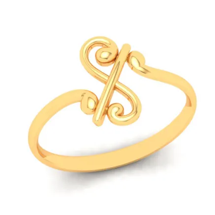 14KT Musical Note Gold Ring From Amazea Collection