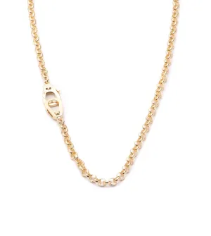 16" Sister Hook : Medium Belcher Chain Choker