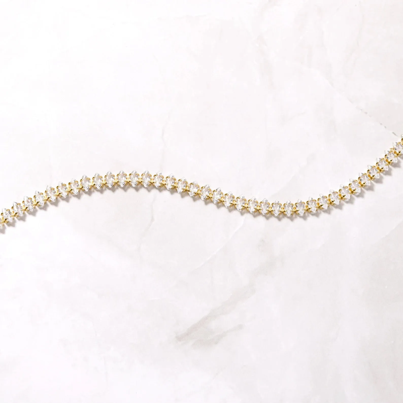 17cm-22cm 4mm/5mm Marquise Tennis Bracelet