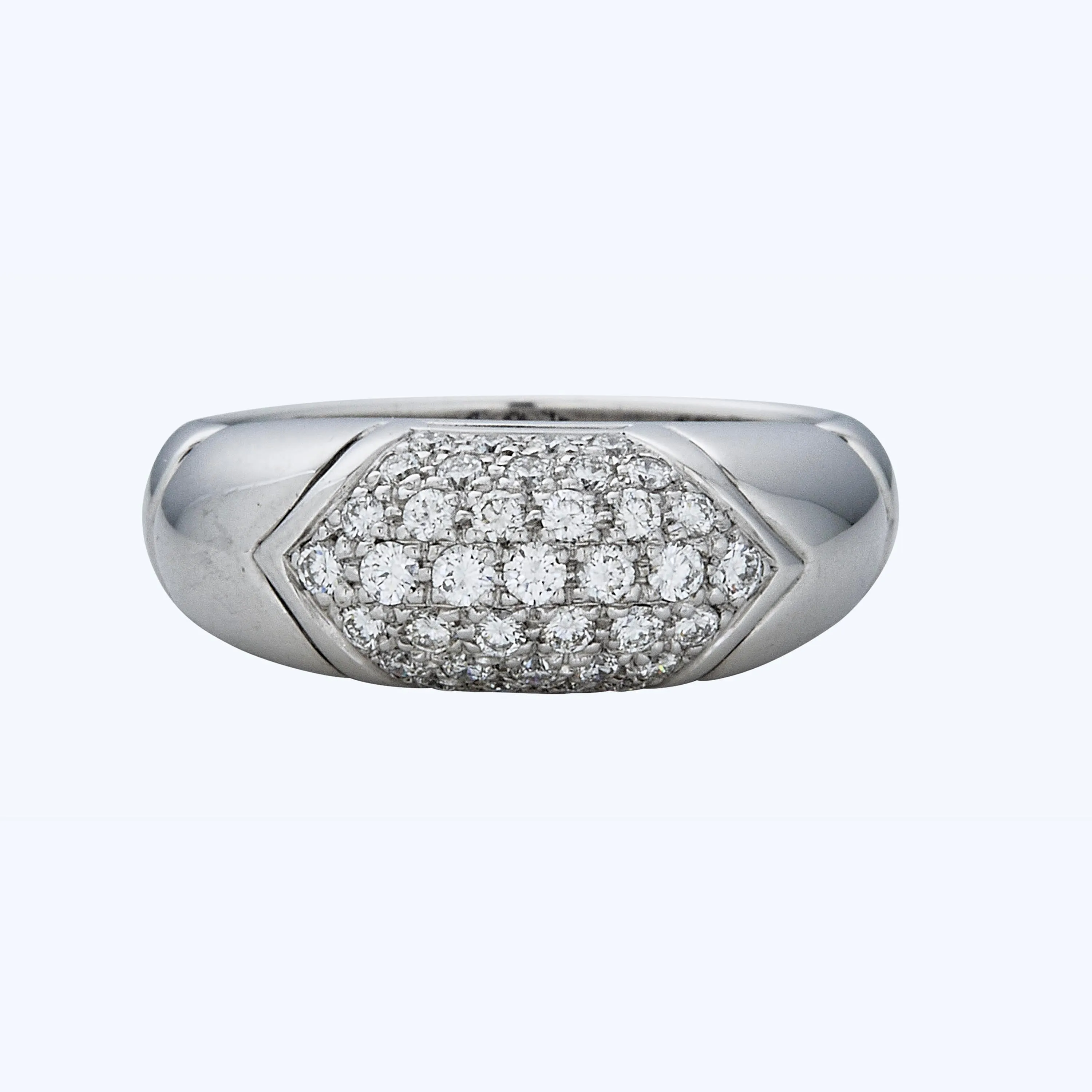 18K Bulgari Contemporary Diamond Ring