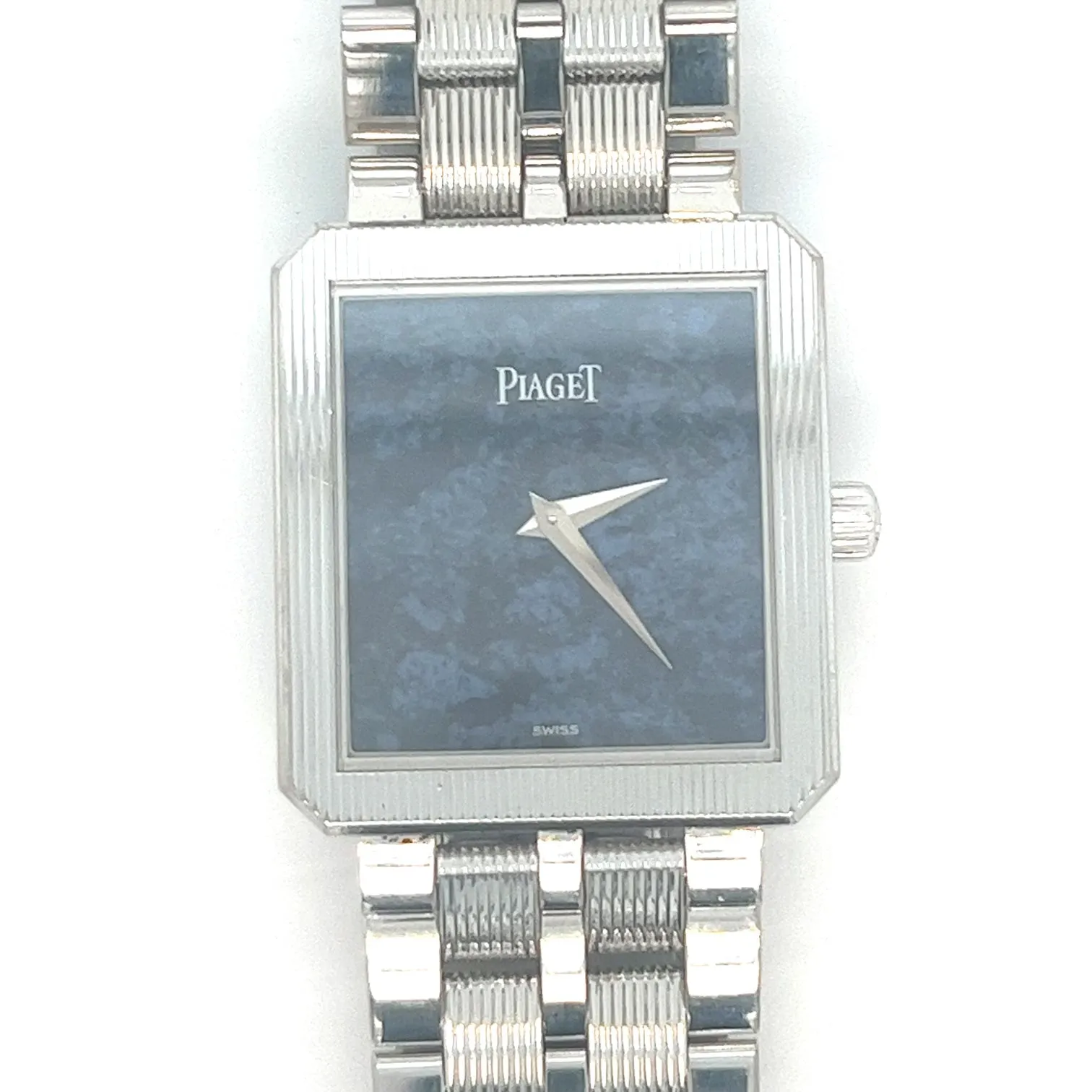 18kt White Gold Piaget Reference 84154 Sodalite Dial