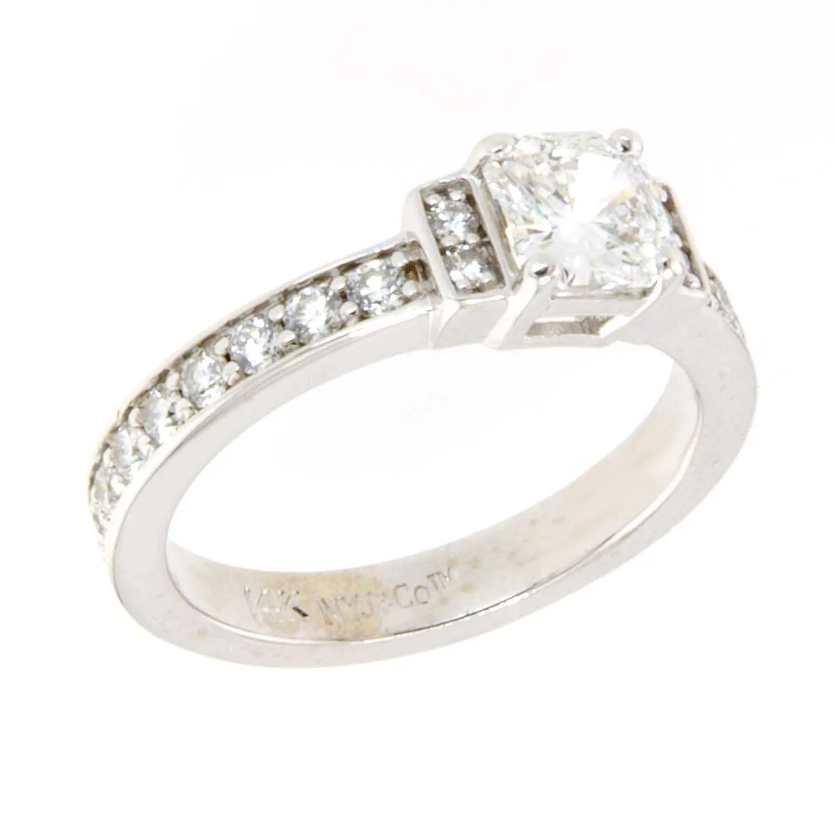 1.90ct Radiant Cut Diamond Engagement Ring