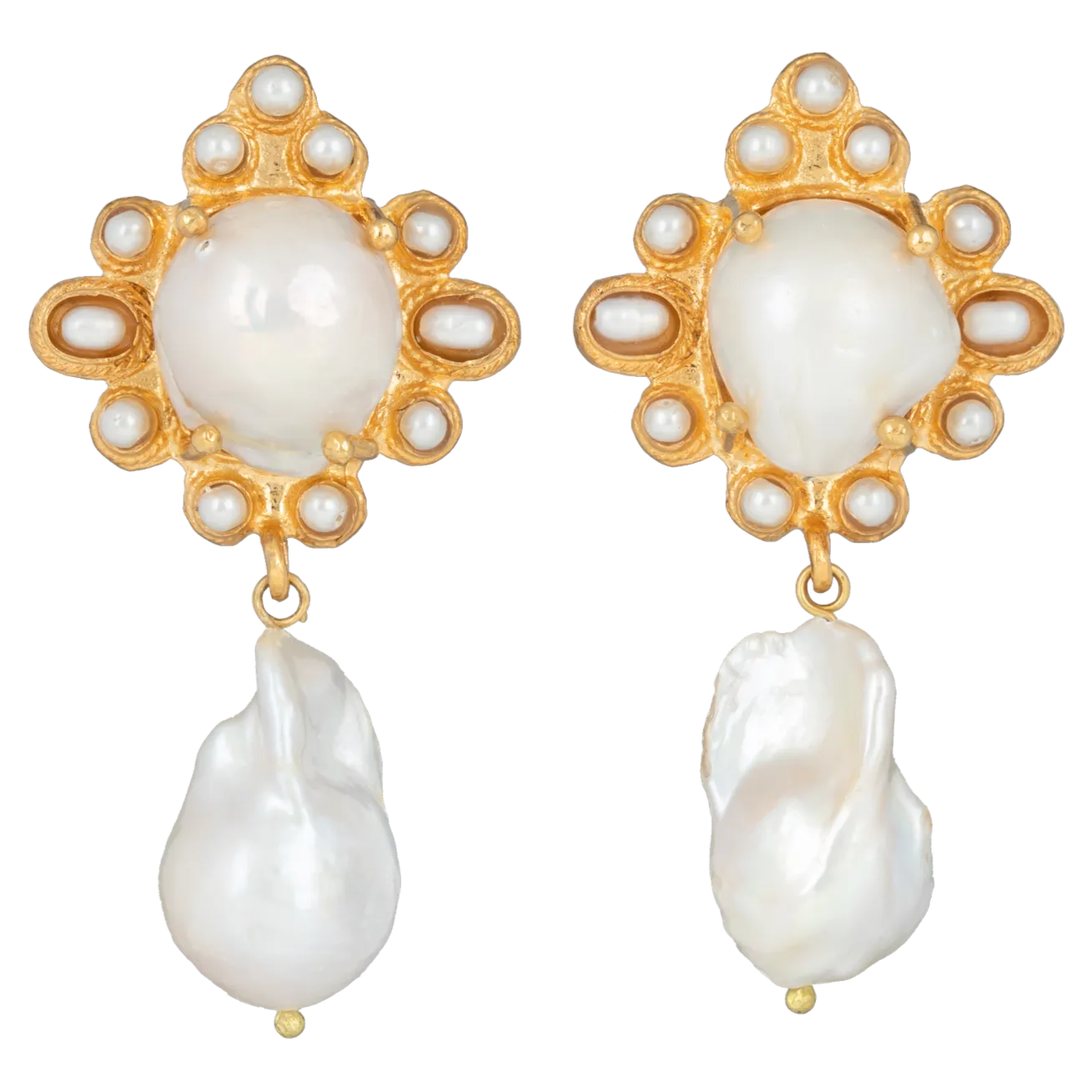 Amalita Earrings Pearl