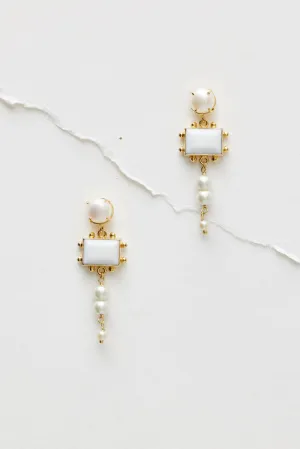 AMÉLIE GEORGE BROOKE - WEDDING EARRINGS - GOLD