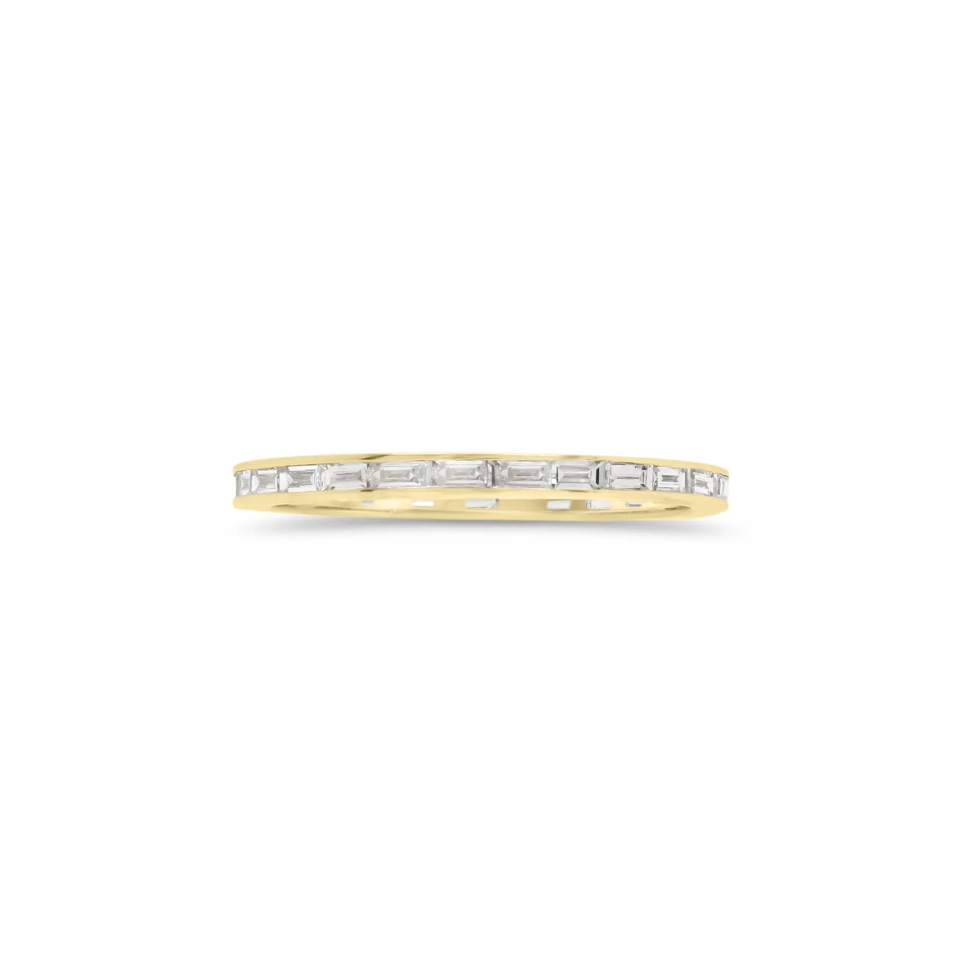 Baguette Diamond Stackable Ring