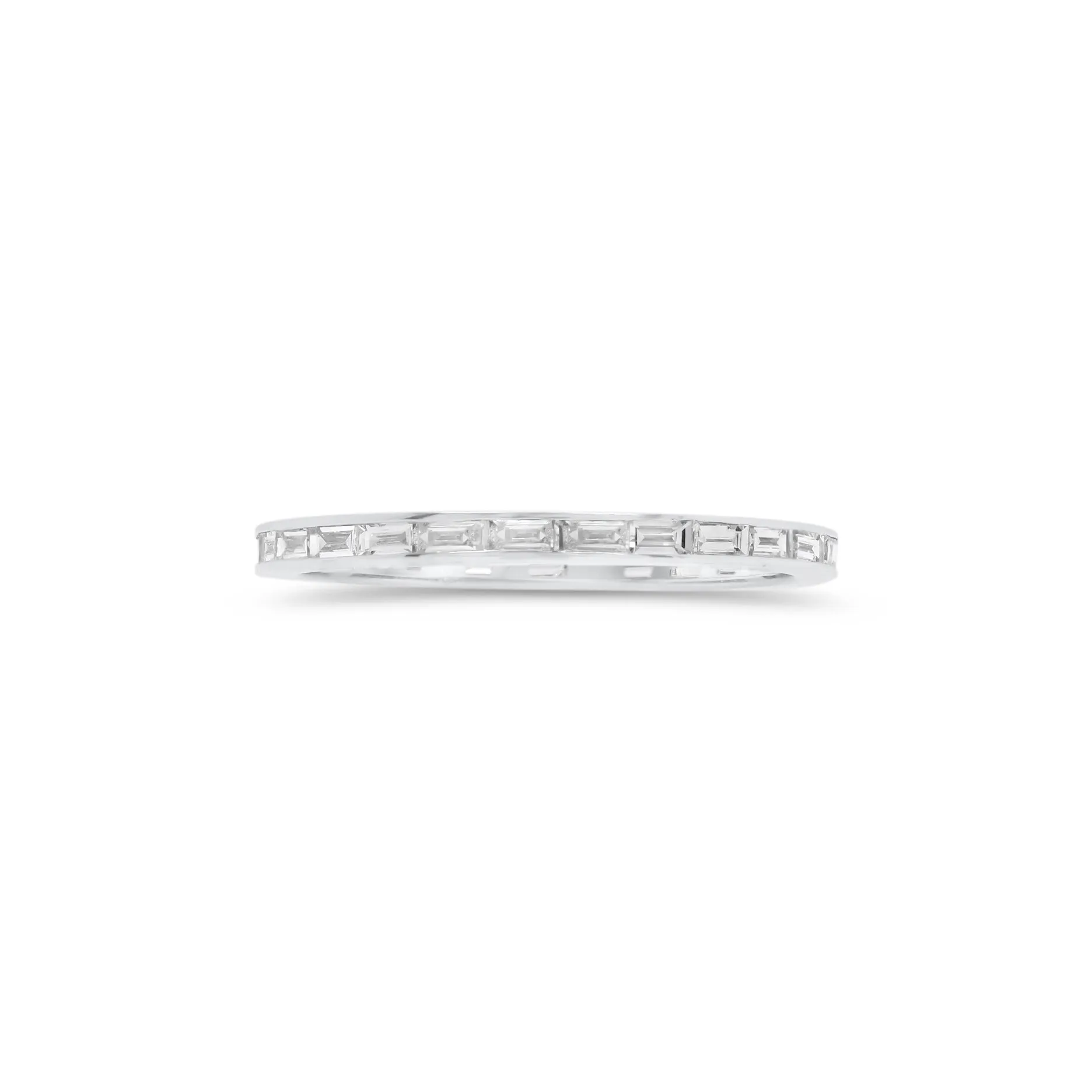 Baguette Diamond Stackable Ring