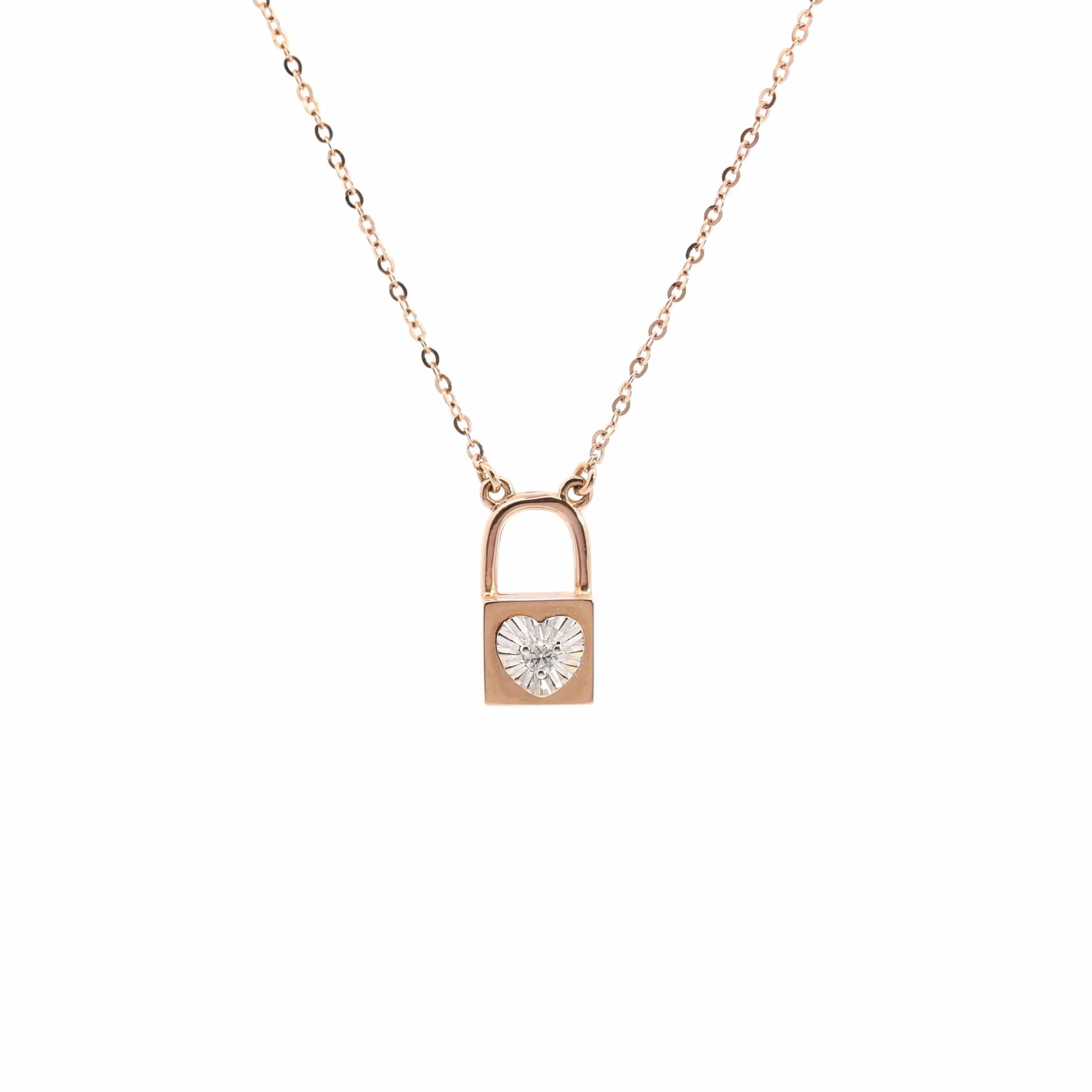 Baikalla "6 in 1" 18K Rose Gold Baby Pink Tourmaline & Diamond Love-Locket Necklace