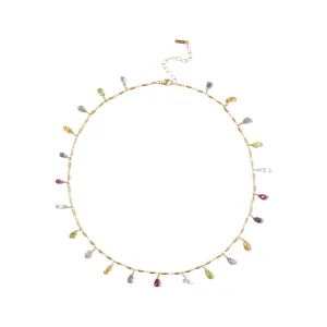 Bala Multi Gemstone Necklace