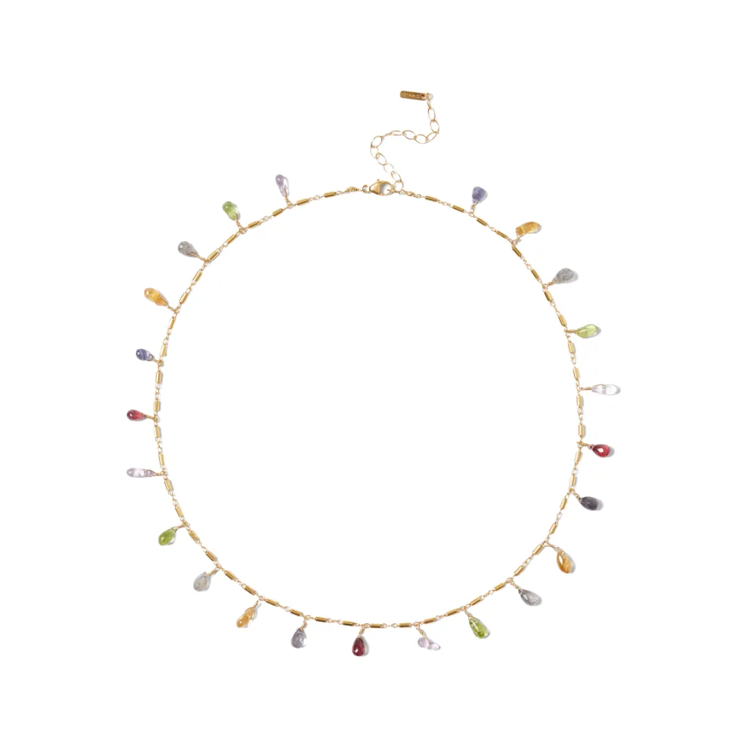 Bala Multi Gemstone Necklace