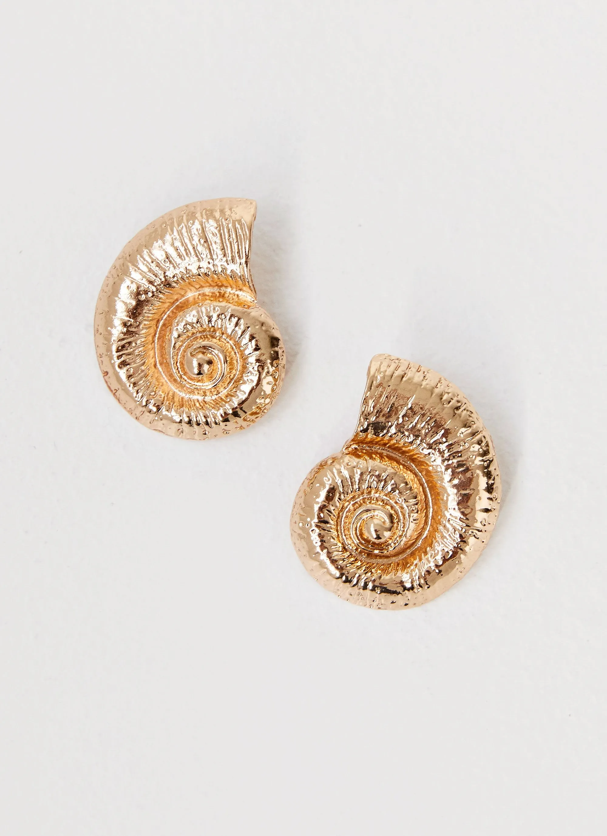 Beachcomber Earrings - Gold