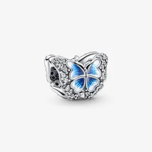 Blue Butterfly Sparkling Charm