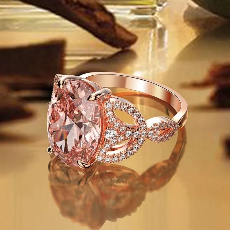 Blushing Rose Ring