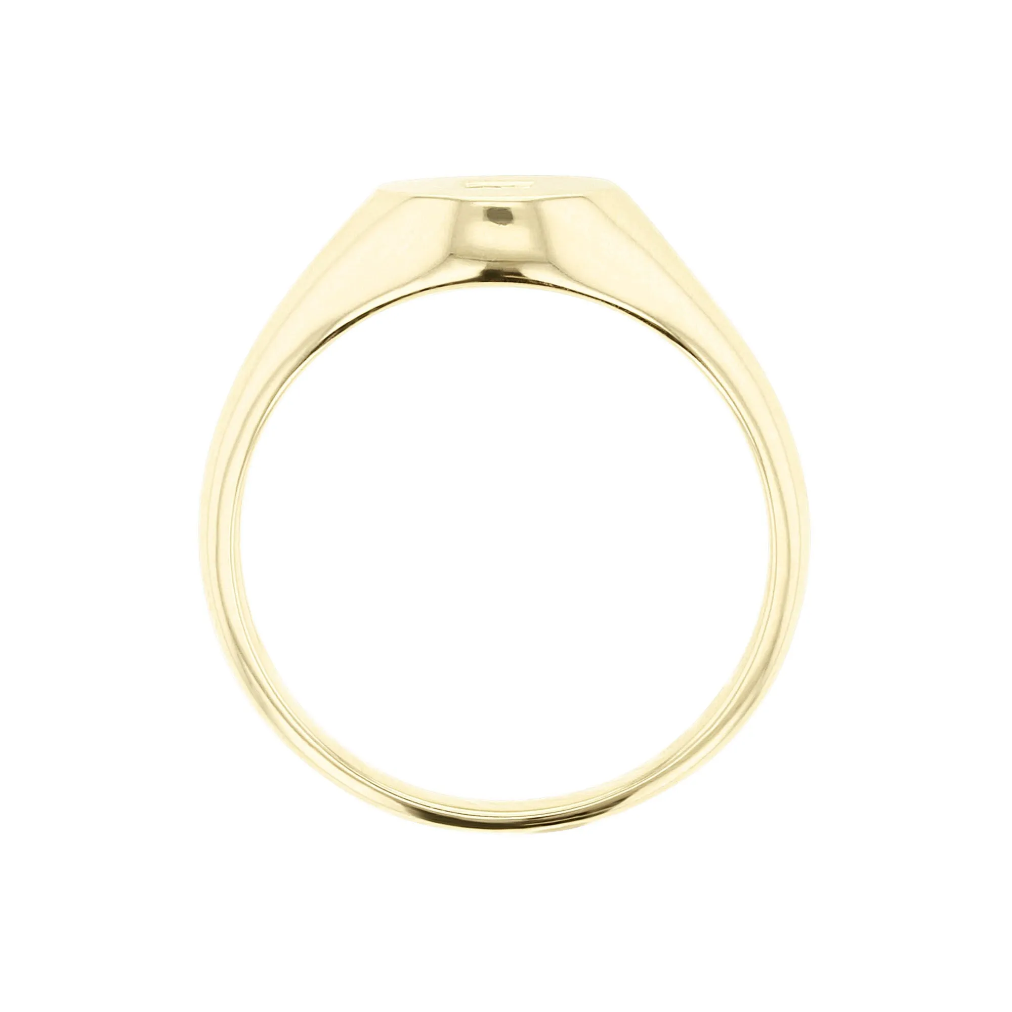 Bodhi Signet Diamond Ring