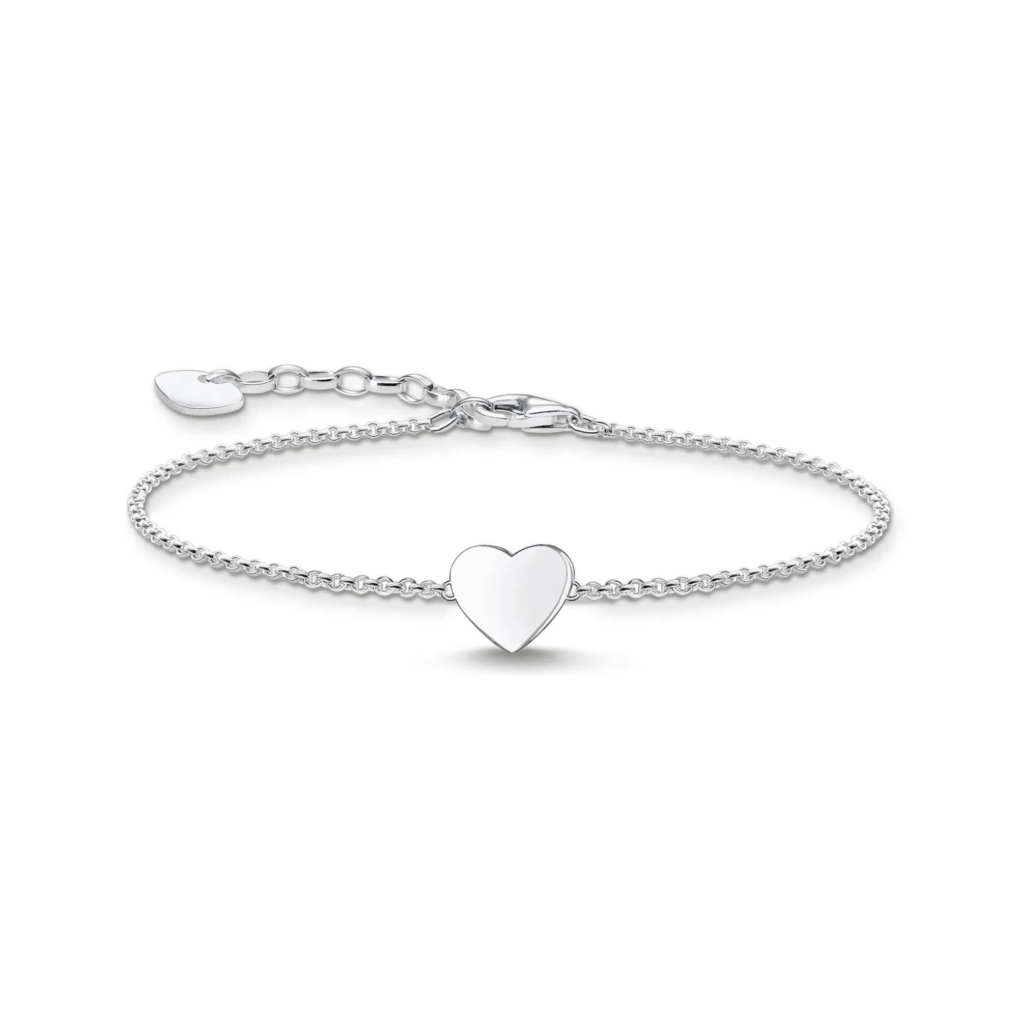 Bracelet heart silver