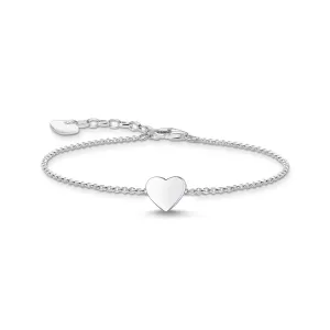 Bracelet heart silver