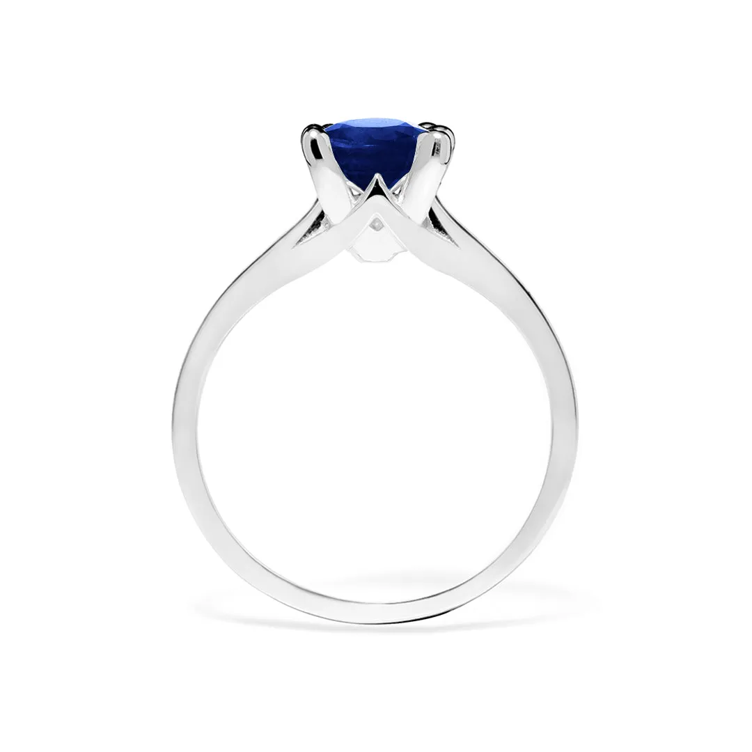 Caroline Ring 1.50ct Sapphire 18K White Gold