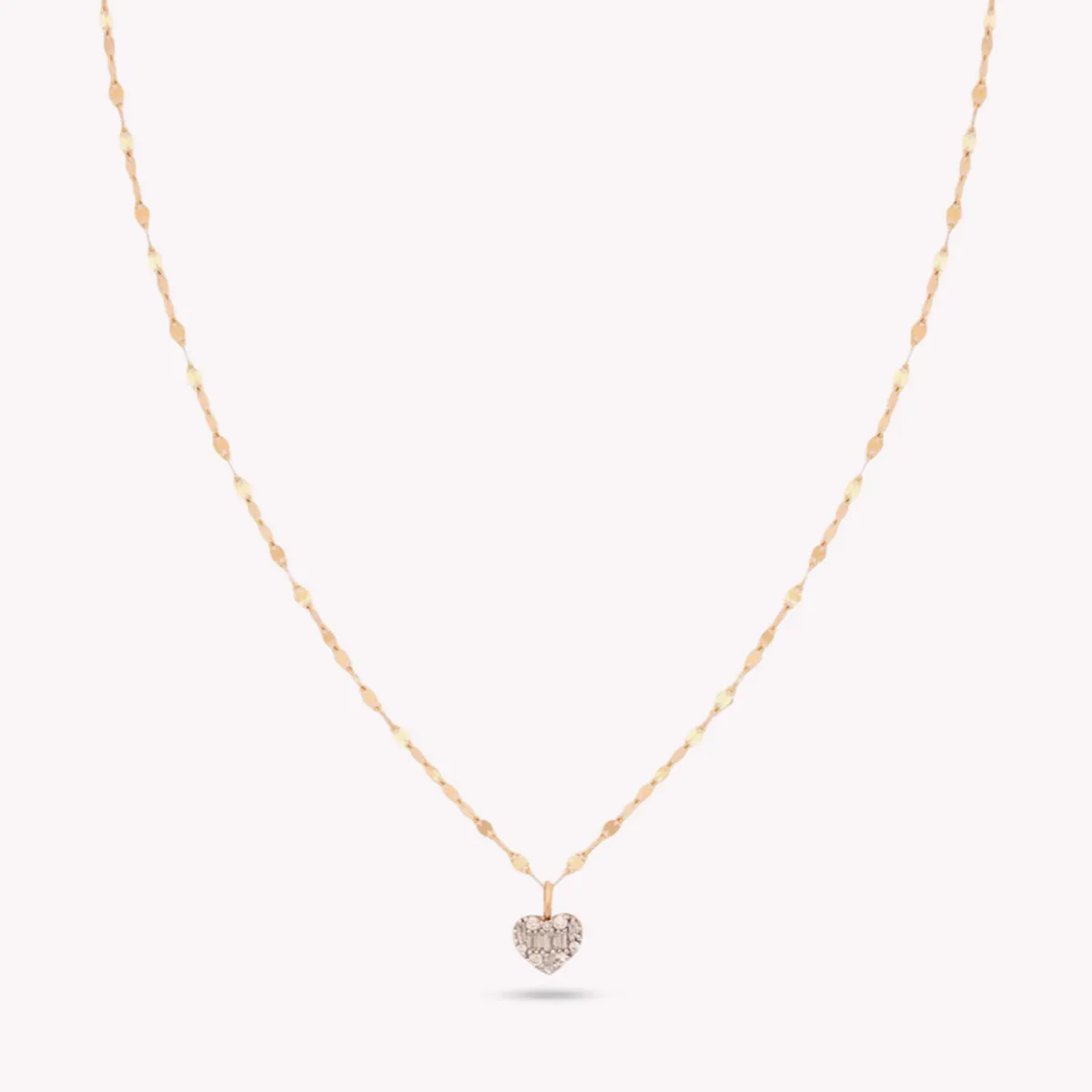 Center of Love Diamond Necklace