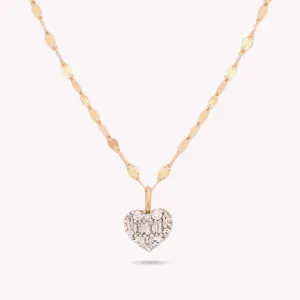 Center of Love Diamond Necklace