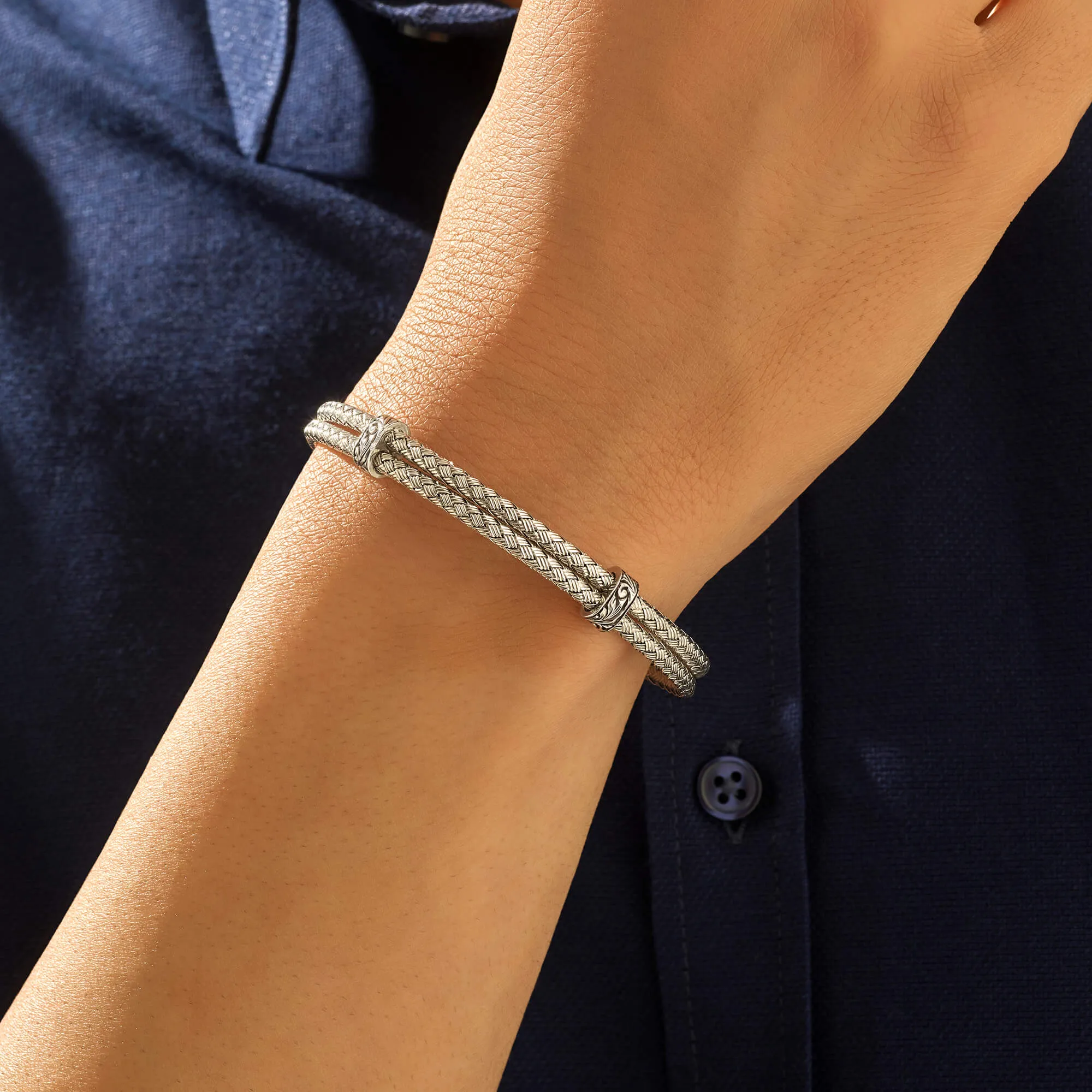 Classic Bangle - Solid Silver