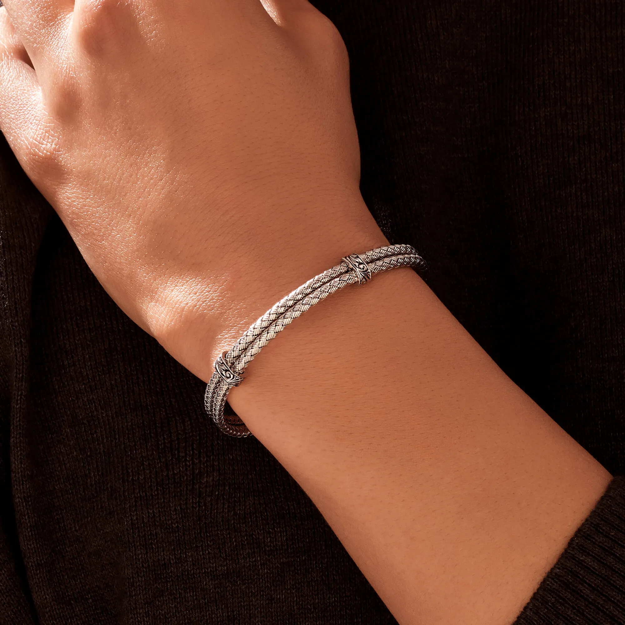 Classic Bangle - Solid Silver