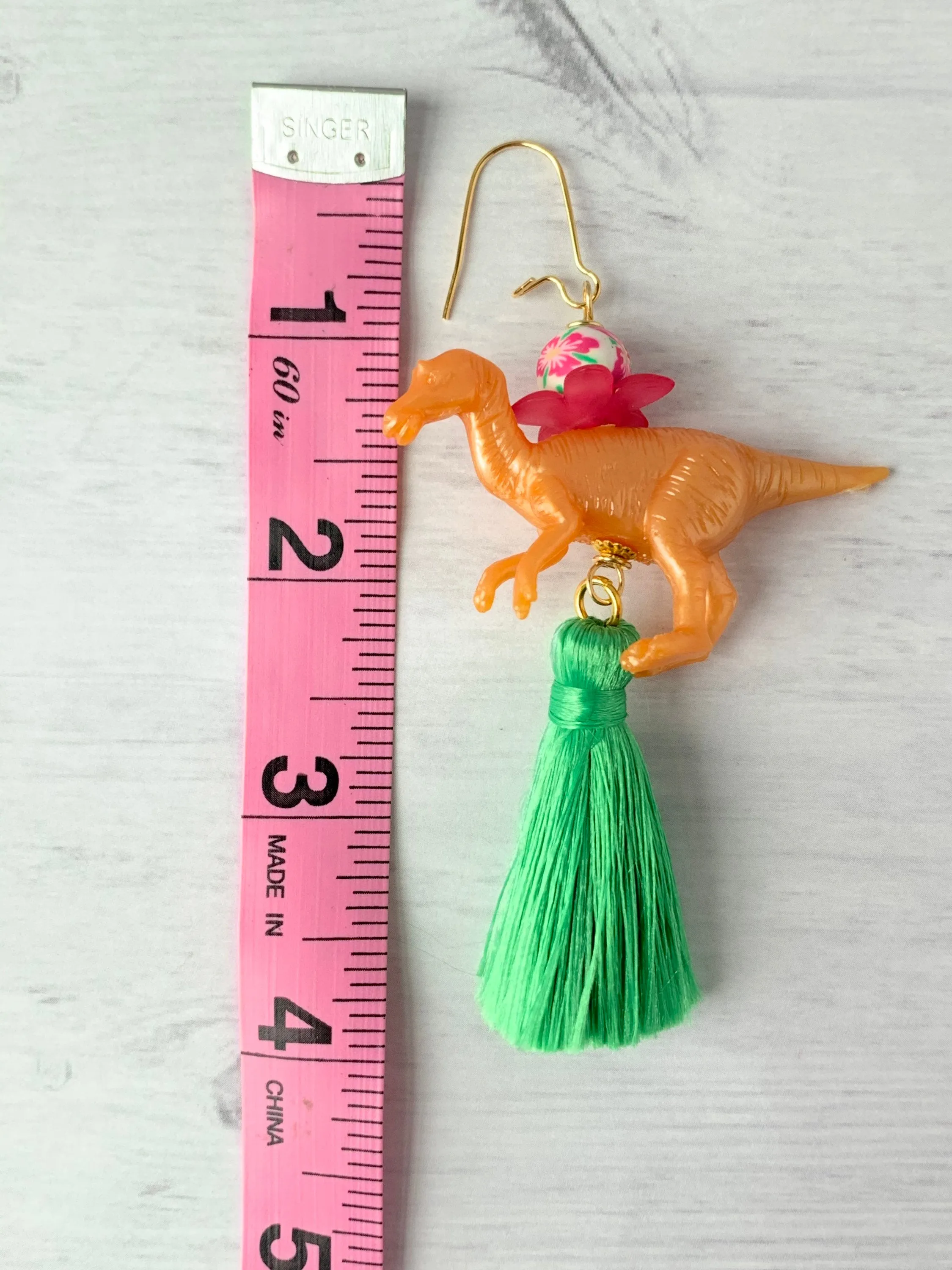 Clementine Velociraptor Earrings