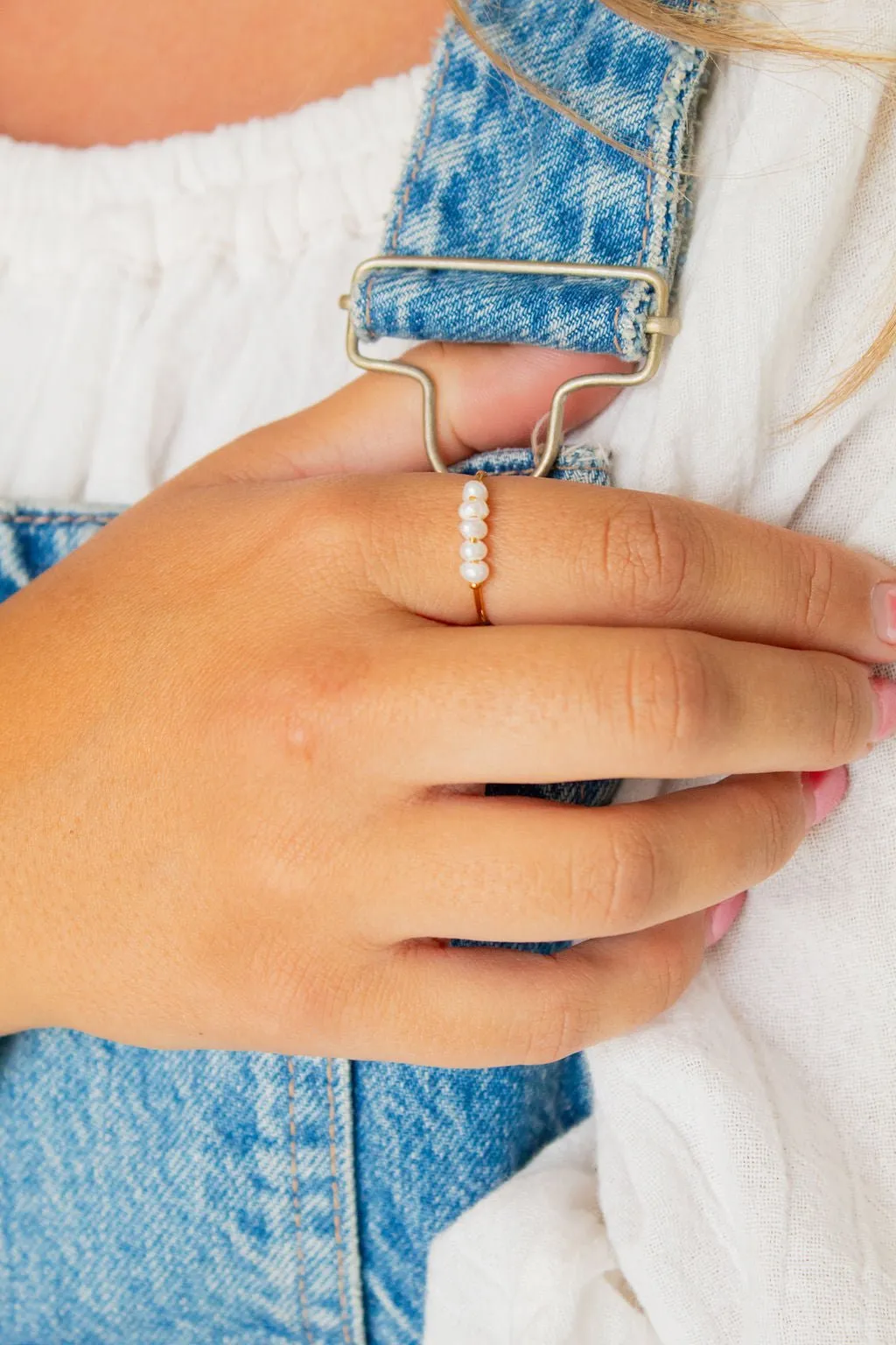 Dainty Freshwater Pearl Ring