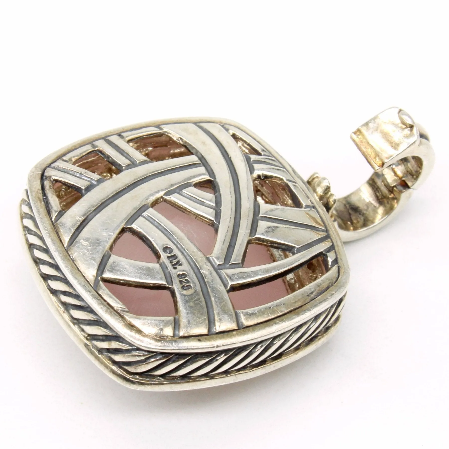 'David Yurman' Albion Cable Pendant | 30.00ct, 0.42ctw |