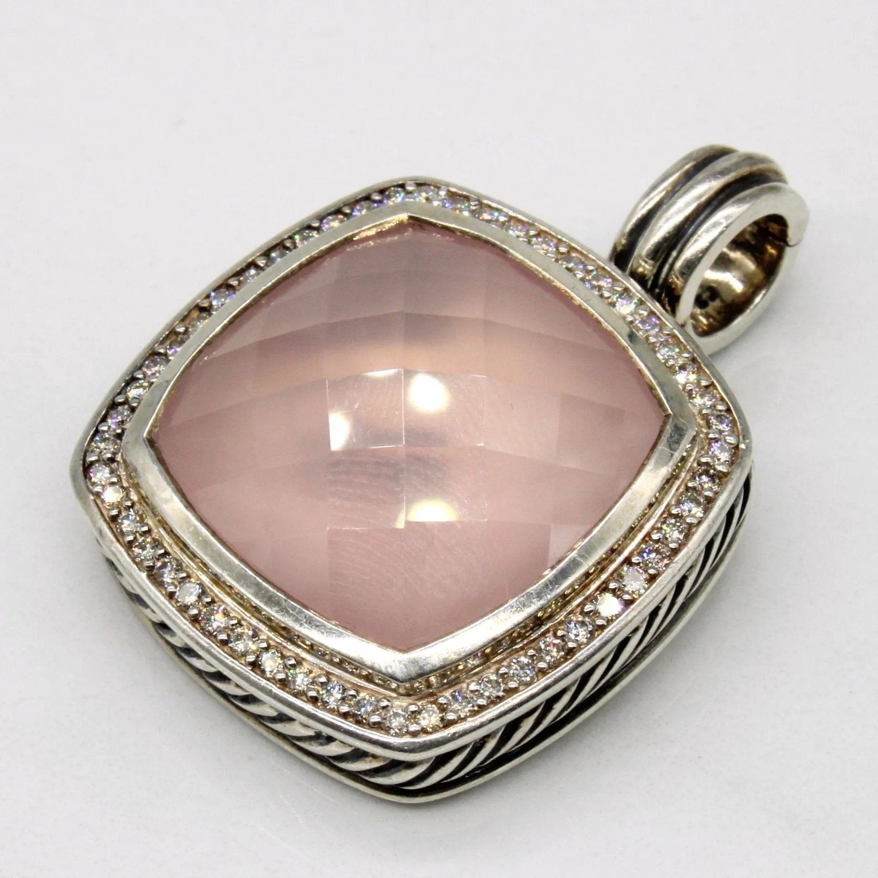 'David Yurman' Albion Cable Pendant | 30.00ct, 0.42ctw |