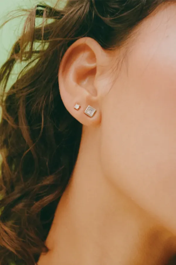 Diamond Illusion Studs