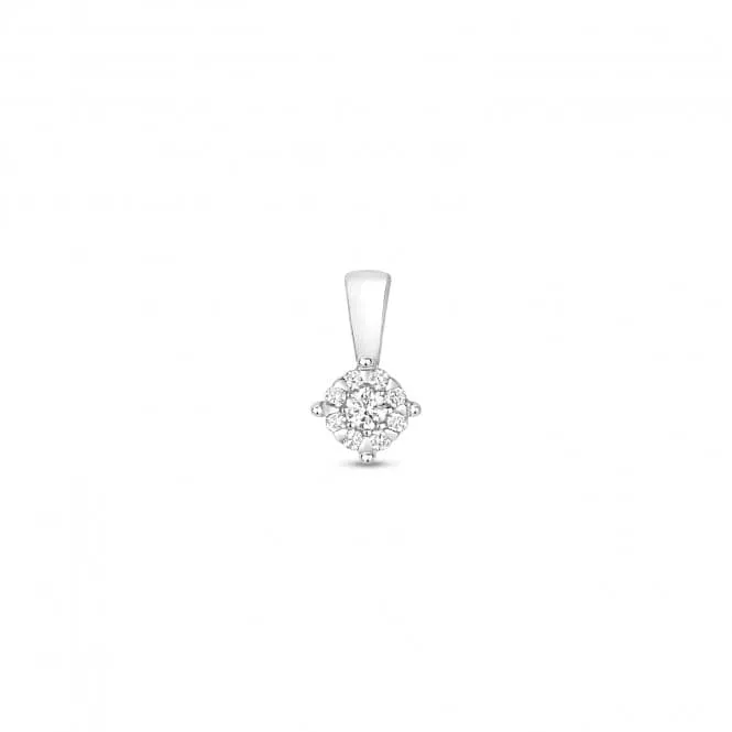 Diamond Jewellery 9ct Gold Diamond Brilliant Range Pendant PD126W