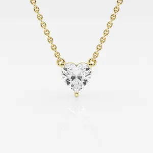 Ethereal 1ct Heart Necklace