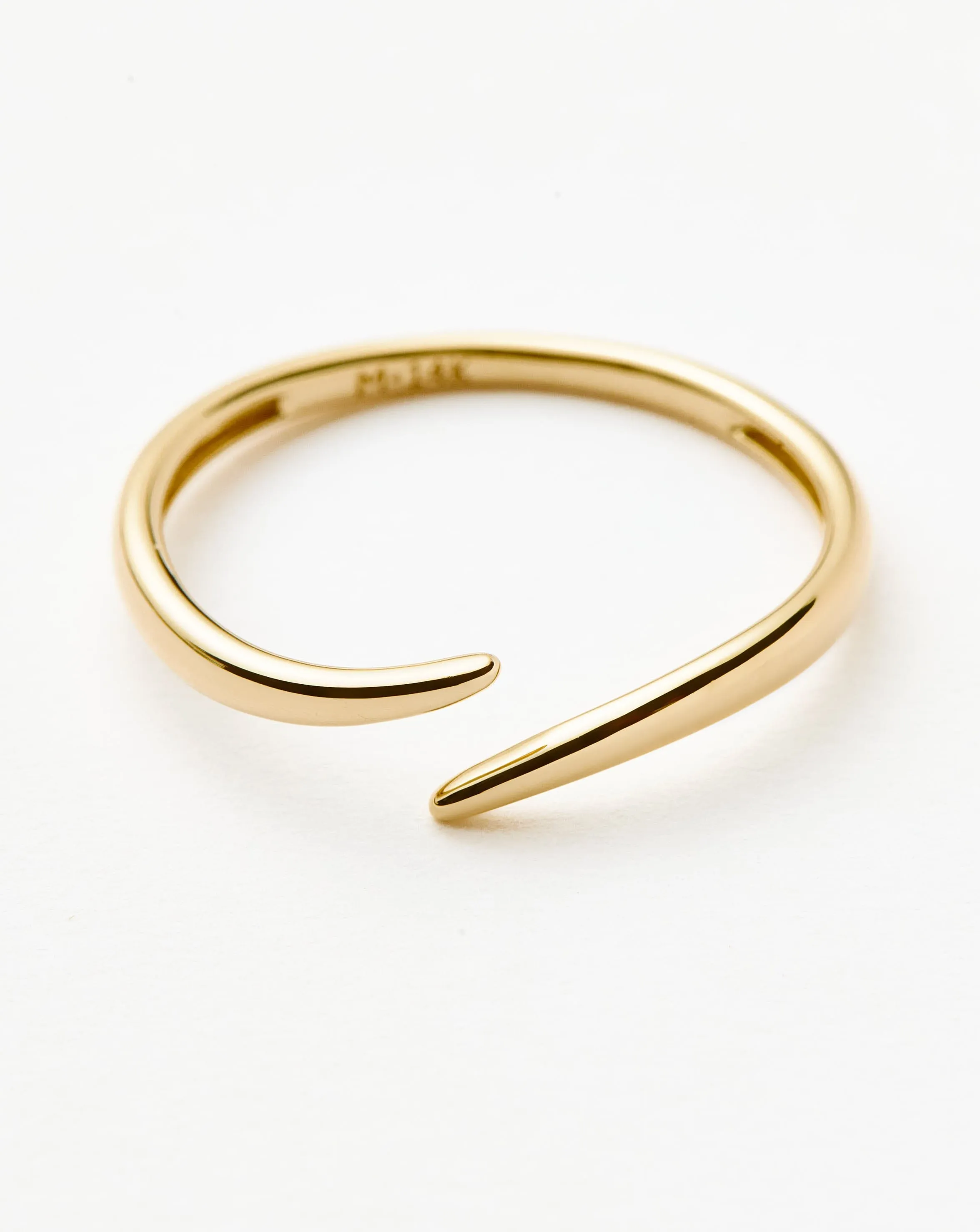 Fine Open Claw Ring | 14k Solid Gold