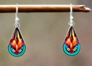 Firefly Jewelry Elegant Drop Earrings-7733MC