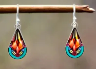 Firefly Jewelry Elegant Drop Earrings-7733MC