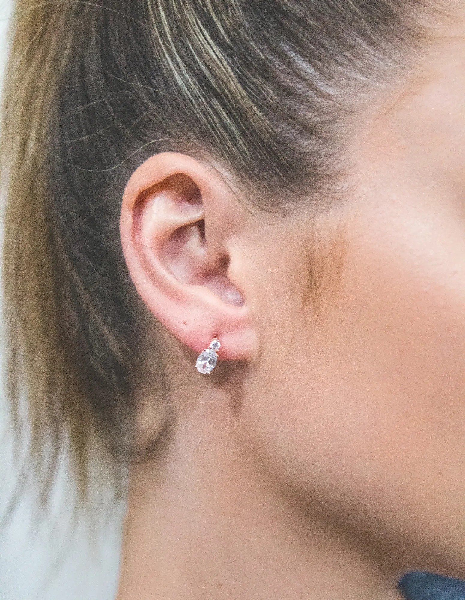 Georgini Aurora Australis Earrings - Rose Gold