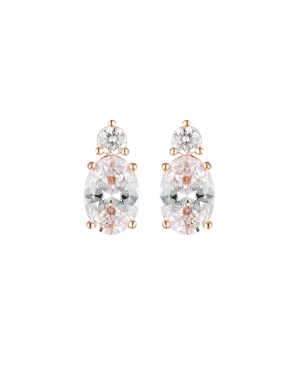 Georgini Aurora Australis Earrings - Rose Gold