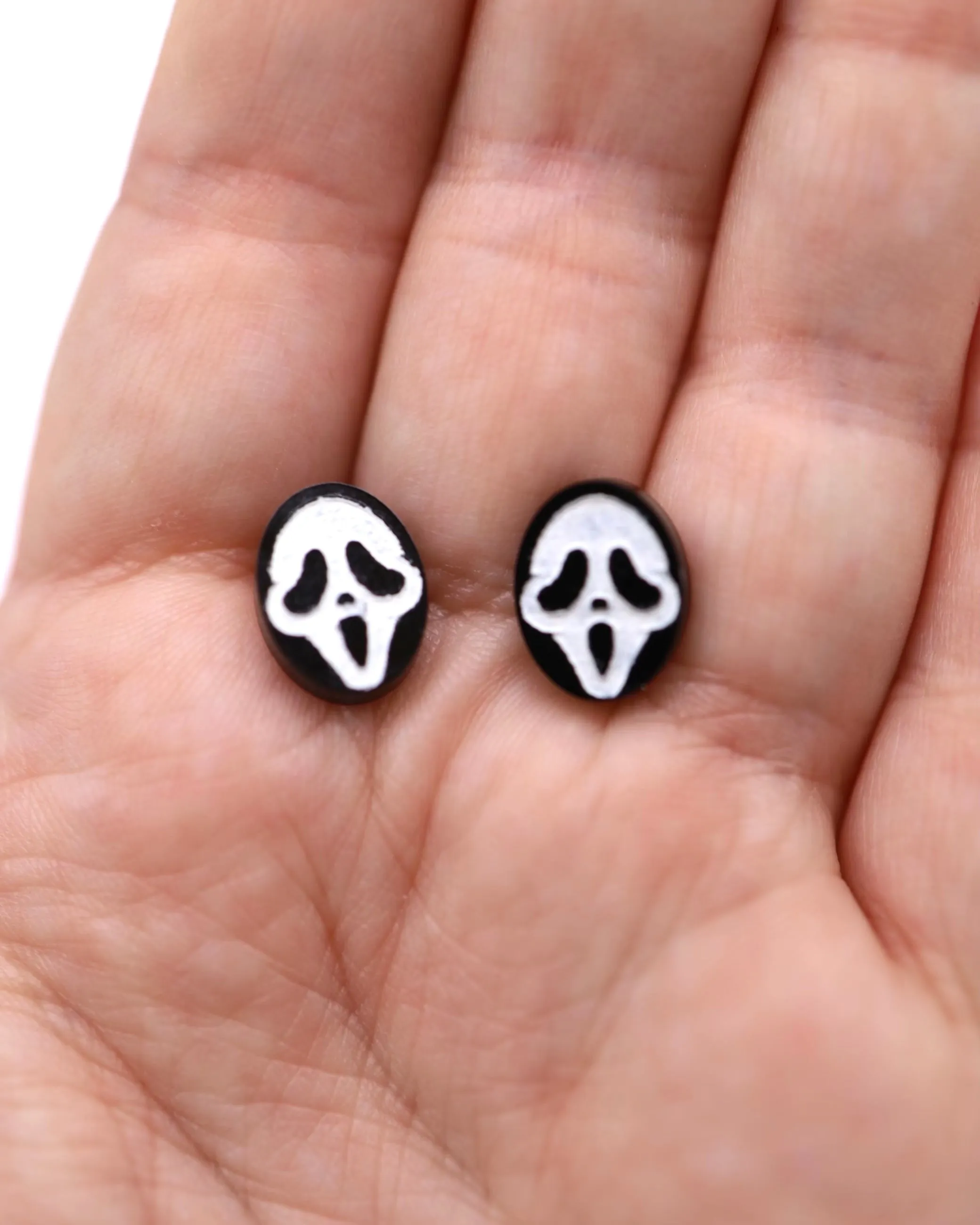 Ghost Stud Earrings