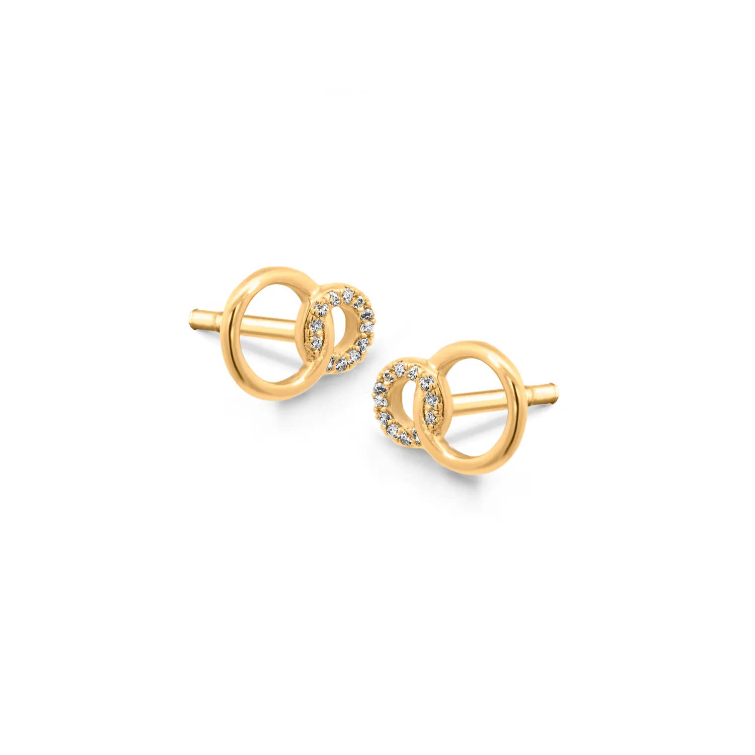 Gold Constance Studs