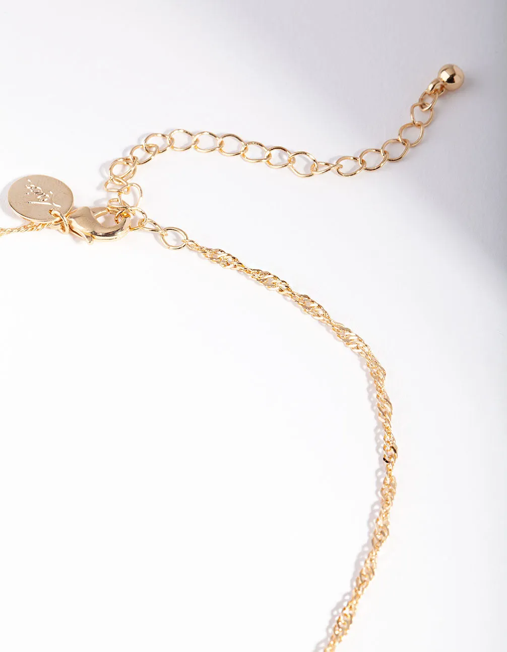 Gold Twist Chain Choker