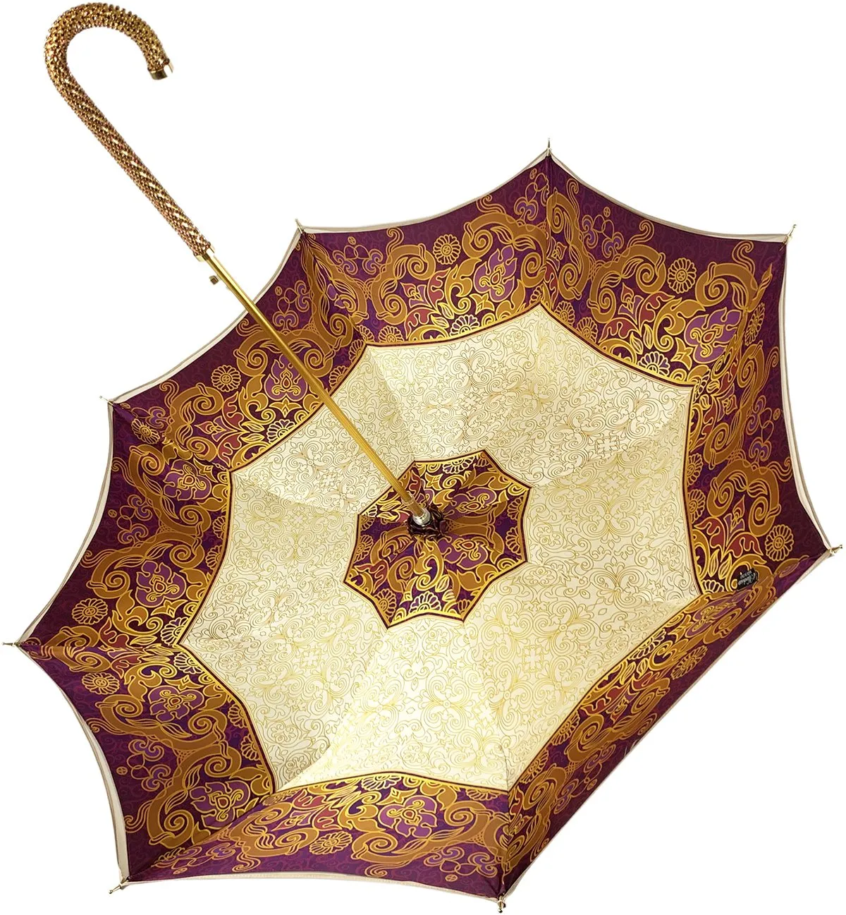 Gorgeous Cream Color Umbrella With Double Fabric