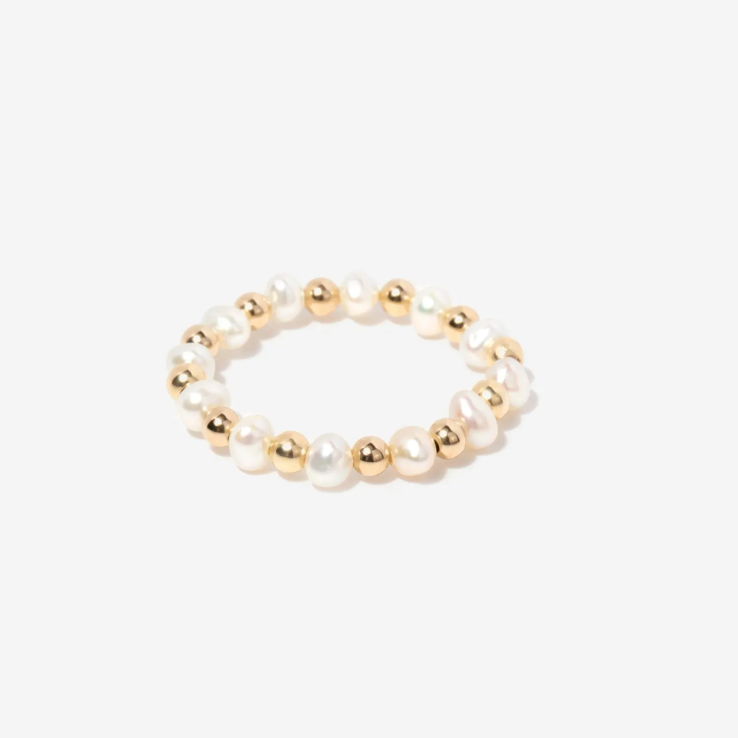 Grace Pearl Bead Ring