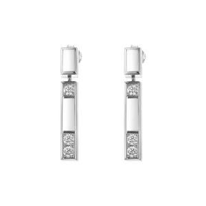 Harry Winston Diamond Stick Drop Earrings