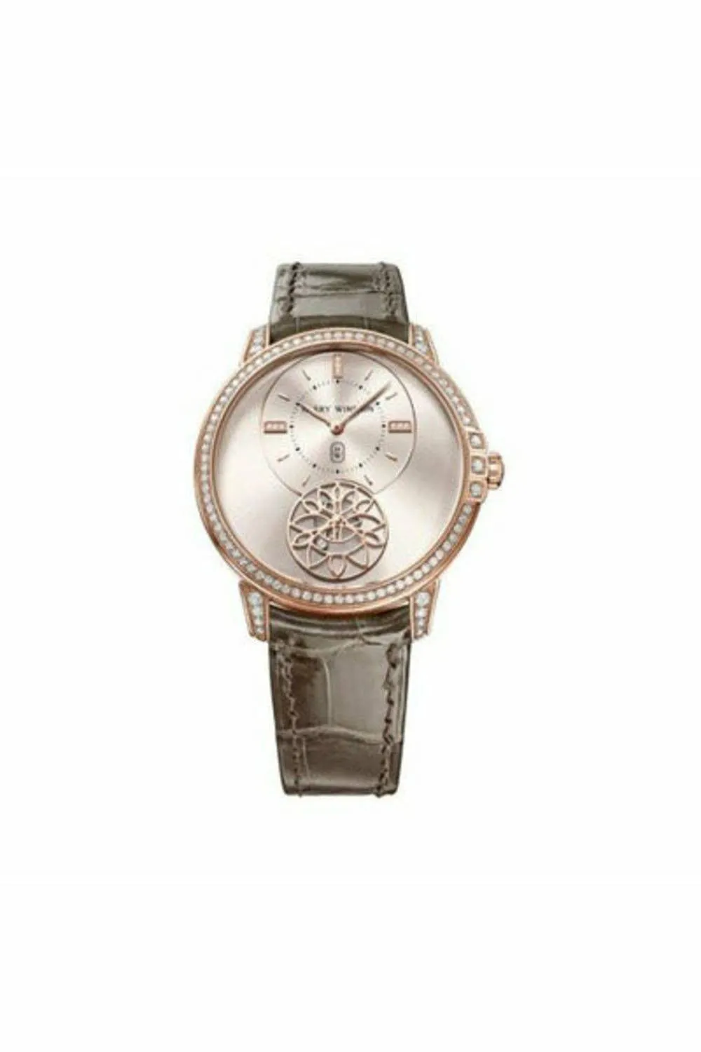 harry winston midnight 18kt rose gold 39mm ladies watch