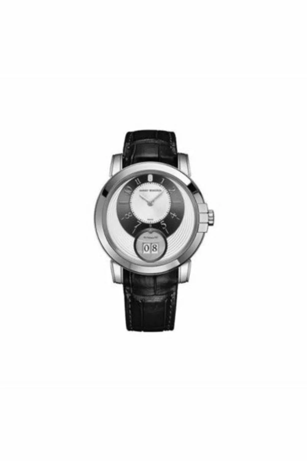 harry winston midnight 18kt white gold 42mm men's watch