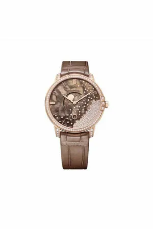 harry winston midnight 39mm 18k rose gold men's watch