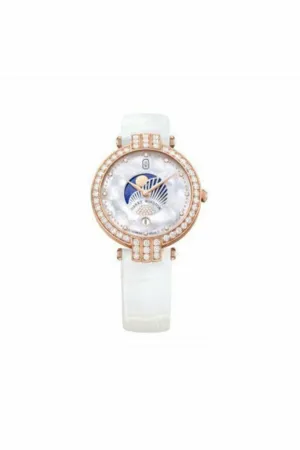 harry winston premier 18kt rose gold 36mm ladies watch