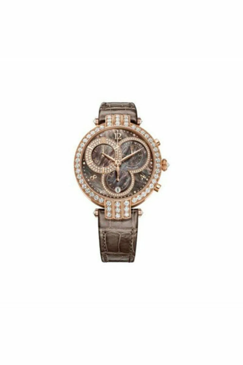 harry winston premier 18kt rose gold 40mm ladies watch