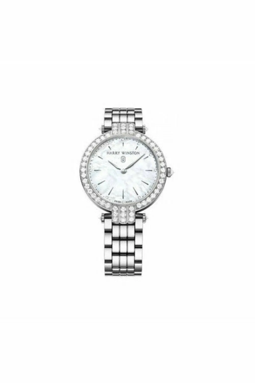 harry winston premier 18kt white gold 36mm ladies watch