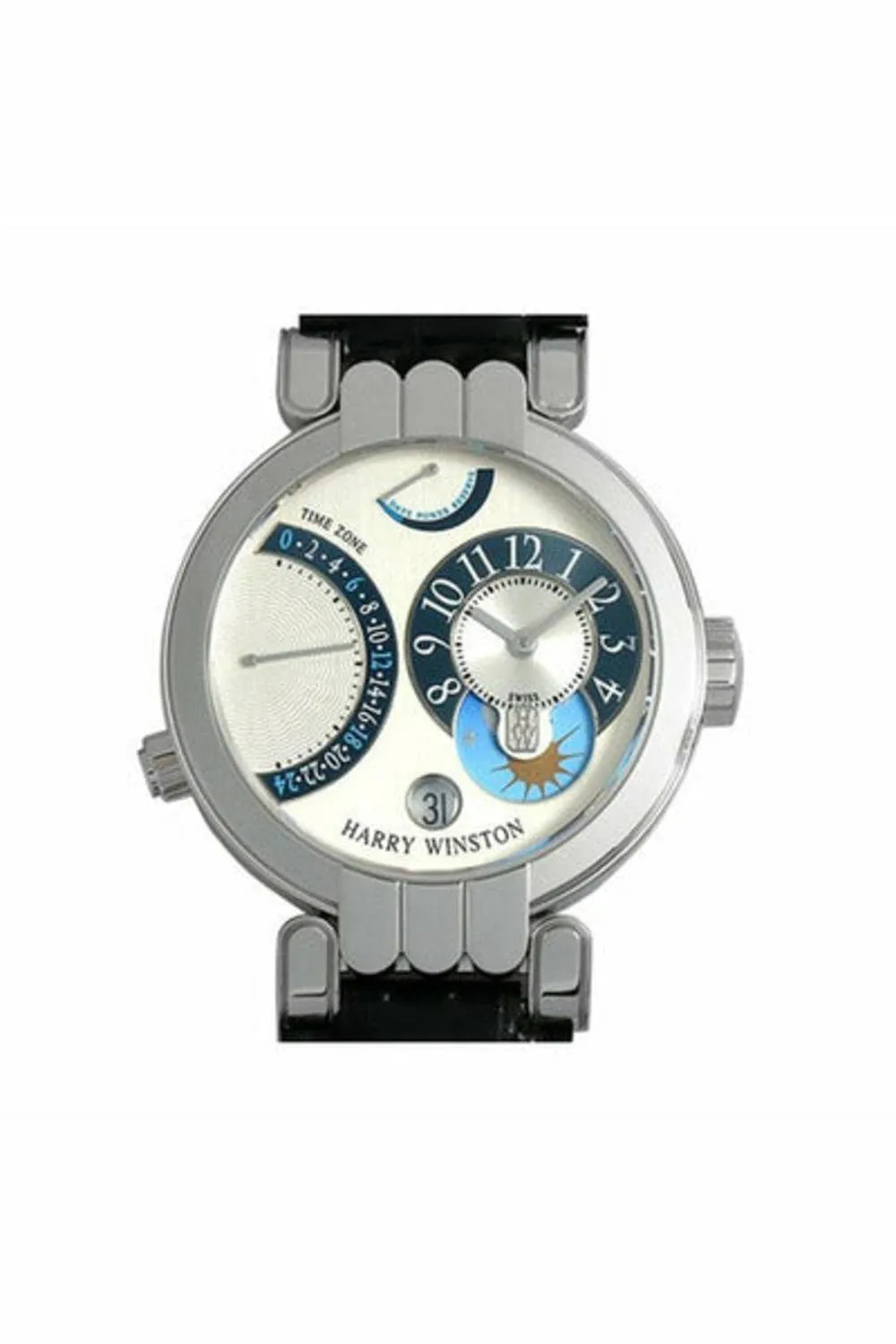 harry winston premier excenter time zone ref. 200-mmtz39w